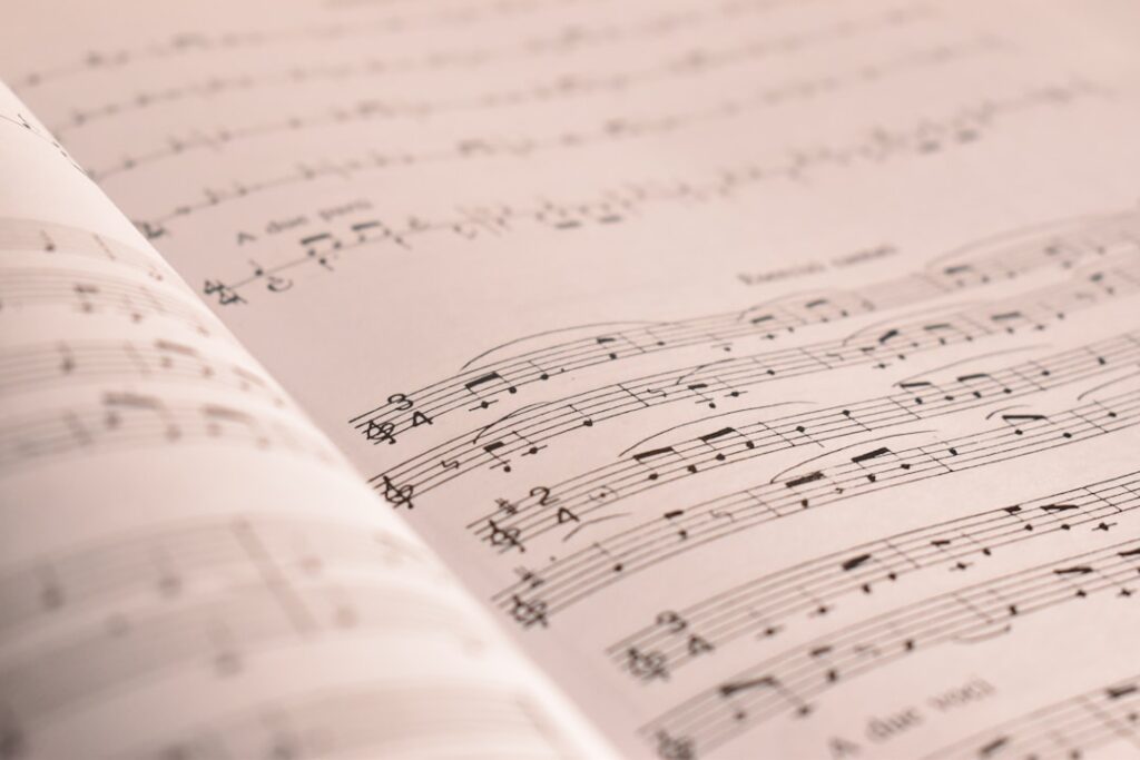 sheet music